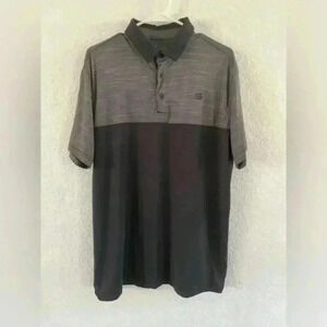 Three Sixty Six 366 Black golf polo men’s large